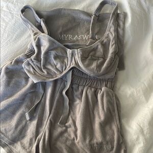 Myra Swim Terry Cloth Swim Cover Up